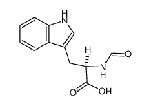 Nα-Formyl-D-tryptophan结构式