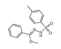 methyl benzoate (p-toluenesulfonyl)hydrazone Structure