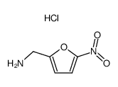 5-nitro-furfurylamine, hydrochloride结构式