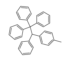 1,1,1,2-tetraphenyl-2-p-tolyl-ethane Structure