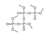dimethoxyphosphoryl [dimethoxyphosphoryloxy(methoxy)phosphoryl] methyl phosphate Structure