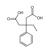 3-ethyl-3-phenylpentanedioic acid Structure