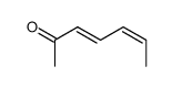 heptadiene-3,5 one-2 (3E,5Z)结构式