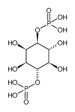 1D-myo-inositol 1,4-bisphosphate结构式