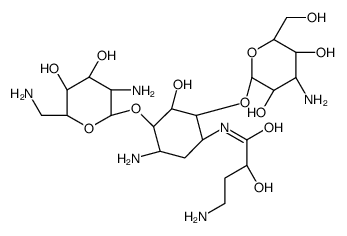 Amikacin B structure