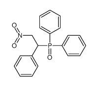 (1-diphenylphosphoryl-2-nitroethyl)benzene Structure