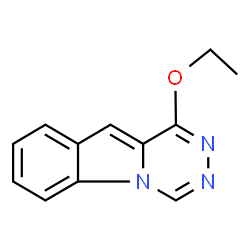 [1,2,4]Triazino[4,5-a]indole,1-ethoxy-(9CI) Structure