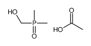 acetic acid,dimethylphosphorylmethanol结构式