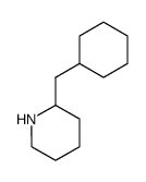 2-(cyclohexylmethyl)piperidine Structure