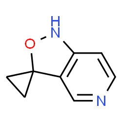 Spiro[cyclopropane-1,3(1H)-isoxazolo[4,3-c]pyridine] (9CI)结构式