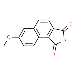 Naphtho[1,2-c]furan-1,3-dione, 7-methoxy- (9CI) structure