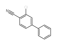 3-氯-[1,1-联苯]-4-甲腈结构式