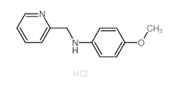 4-methoxy-N-(pyridin-2-ylmethyl)aniline structure