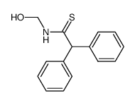 N-hydroxymethyl-2,2-diphenyl-thioacetamide Structure