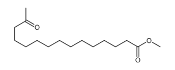 methyl 14-oxopentadecanoate structure