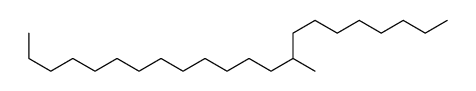 9-methyldocosane Structure