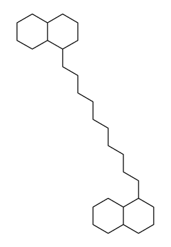 1-(10-decalin-1-yldecyl)decalin结构式