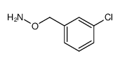 O-(3-chlorobenzyl)hydroxylamine Structure