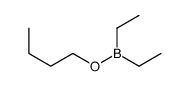 butoxy(diethyl)borane Structure