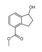 methyl 1-hydroxy-2,3-dihydro-1H-indene-4-carboxylate Structure