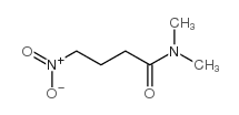 N,N-DIMETHYL-4-NITRO-BUTYRAMIDE结构式