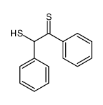 1,2-diphenyl-2-sulfanylethanethione结构式