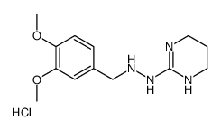 1-[(3,4-dimethoxyphenyl)methyl]-2-(1,4,5,6-tetrahydropyrimidin-2-yl)hydrazine,hydrochloride结构式