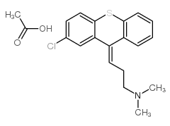 3-(2-Chloro-9H-thioxanthen-9-ylidene)-N,N-dimethyl-1-propanamine acetate picture
