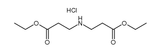 3,3'-imino-di-propionic acid diethyl ester, hydrochloride Structure