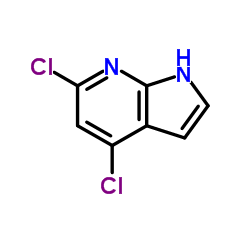 4,6-Dichloro-1H-pyrrolo[2,3-b]pyridine Structure