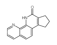 1,2,3,10-tetrahydrocyclopenta[c][1,10]phenanthrolin-11-one Structure