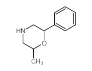 2-甲基-6-苯基吗啉结构式