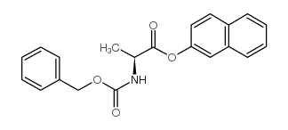 Z-ALA-BETA-NAPHTHYL ESTER structure