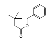 3,3-Dimethylbutyric acid benzyl ester结构式