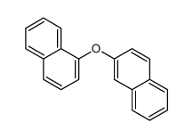 1-naphthalen-2-yloxynaphthalene结构式