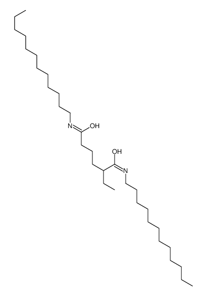 N,N'-didodecyl-2-ethylhexanediamide Structure