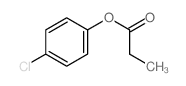 Propanoic acid,4-chlorophenyl ester picture