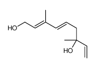 3,7-dimethylnona-2,4,8-triene-1,7-diol结构式