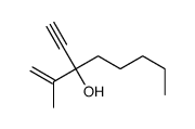 3-ethynyl-2-methyloct-1-en-3-ol结构式