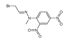 N'-[2-Bromo-eth-(E)-ylidene]-N-(2,4-dinitro-phenyl)-N-methyl-hydrazine Structure