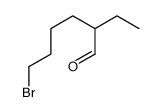 6-bromo-2-ethylhexanal Structure