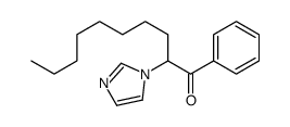 2-imidazol-1-yl-1-phenyldecan-1-one Structure
