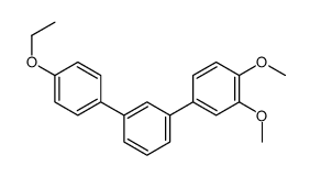 4-[3-(4-ethoxyphenyl)phenyl]-1,2-dimethoxybenzene Structure
