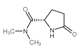 (S)-N,N-dimethyl-5-oxopyrrolidine-2-carboxamide结构式