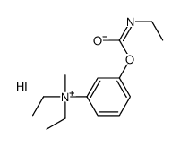 diethyl-[3-(ethylcarbamoyloxy)phenyl]-methylazanium,iodide Structure