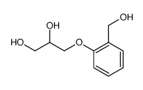 3-[o-(Hydroxymethyl)phenyloxy]-1,2-propanediol Structure