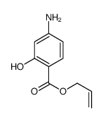 prop-2-enyl 4-amino-2-hydroxybenzoate结构式