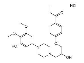 ethyl N-[3-chloro-4-[(2-cyano-4-nitrophenyl)azo]phenyl]-N-ethyl-beta-alaninate Structure