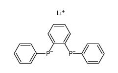 1,2-bis(phenylphosphinyl)benzene dilithium salt Structure