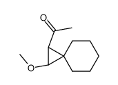 1-Acetyl-2-methoxyspiro[2.5]octan Structure